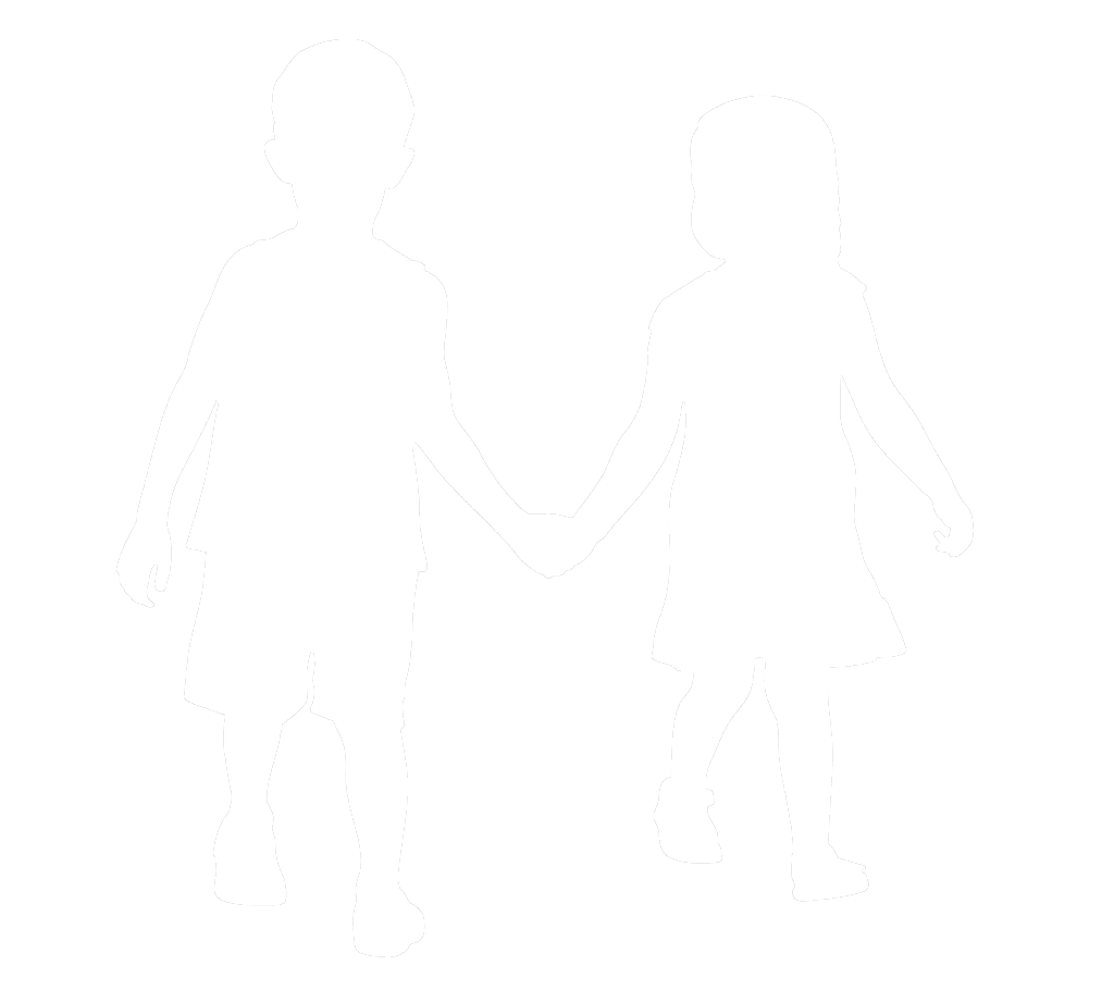 Sibling Conflict 1 children holding hands white