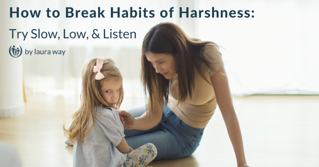 how to stop being mean to your child
